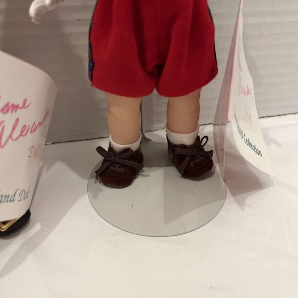 Madame Alexander Dolls 8" Geppetto & Pinocchio In Boxes- Hand Tags- Stands - Picture 5 of 13